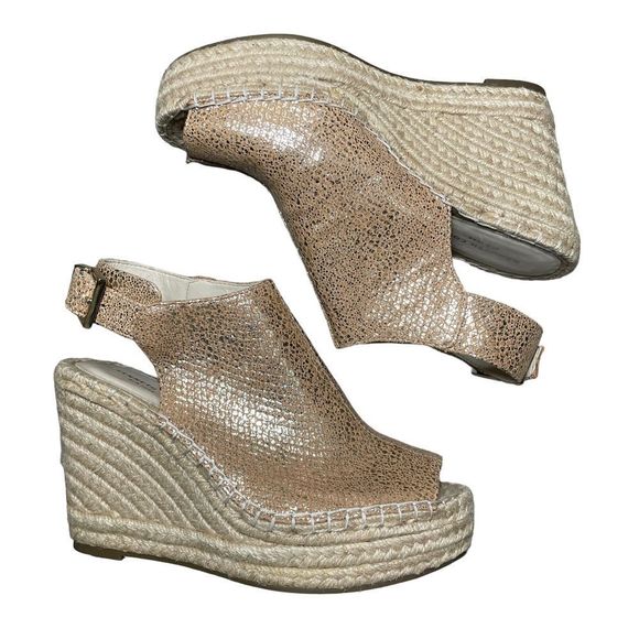 Kenneth Cole Odette Wedge Sandals 7.5M - Picture 3 of 7